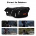 Unisex Fanny Pack Waterproof Large Capacity Adjustable Strap Workout Runing Hiking Outdoor Waist Pack Bag