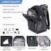 Laptop Backpack Water Resistant Business Travel Bag with USB Charging Port Anti-Theft College School Computer Backpack Travel Casual Hiking Daypack 17 Inch Computer