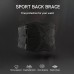 Men Women Back Brace Quick Fastening Tape Breathable Running Yoga Fitness Back Support