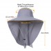 Women Wide Brim Sun Hat with Neck Flap for Travel Camping Hiking Boating Fishing