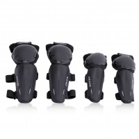 4pcs Knee Pads Elbow Pads Elbow Knee Guards Protective Gear for Kids Outdoor Sport Cycling Skating Skiing Skateboarding