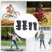 4pcs Knee Pads Elbow Pads Elbow Knee Guards Protective Gear for Kids Outdoor Sport Cycling Skating Skiing Skateboarding