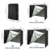 3-Seater Swing Seat Cover Waterproof Windproof Anti-UV Garden Hanging Seat Cover Folding Hammock Cover Anti-dust Garden Furniture Cover with Zipper