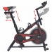  Exercise Training Bike with Pulse Sensors Black and Red