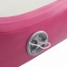 Inflatable Gymnastics Mat with Pump 300x100x20 cm PVC Pink