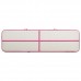 Inflatable Gymnastics Mat with Pump 700x100x20 cm PVC Pink