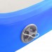 Inflatable Gymnastics Mat with Pump 200x200x15 cm PVC Blue