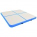 Inflatable Gymnastics Mat with Pump 200x200x15 cm PVC Blue