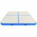 Inflatable Gymnastics Mat with Pump 200x200x15 cm PVC Blue