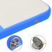 Inflatable Gymnastics Mat with Pump 200x200x15 cm PVC Blue