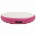 Inflatable Gymnastic Mat with Pump 100x100x10 cm PVC Pink