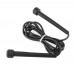 Black 2.7m Plastics Adjustable Handle Speed Skipping Jump Rope Boxing Exercise Fitness Workout Training Tool