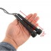 Black 2.7m Plastics Adjustable Handle Speed Skipping Jump Rope Boxing Exercise Fitness Workout Training Tool