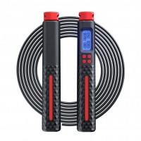 2-In-1 Skipping Rope with 3 Jumping Modes Intelligent Cordless Rope Skipping with Digital Counter Speed Rope for Gym Sports Fitness