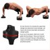 2pcs Indoor Fitness Equipment Non-slip Rotary Push-up Frame Chest Muscle Trainer Abdominal Toner