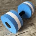 1 Pair EVA Foam Aquatic Exercise Dumbbells for Water Aerobics