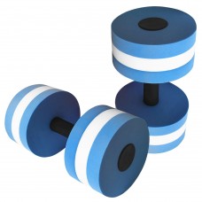 1 Pair EVA Foam Aquatic Exercise Dumbbells for Water Aerobics