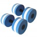 1 Pair EVA Foam Aquatic Exercise Dumbbells for Water Aerobics