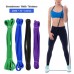 11pcs Fitness Resistance Bands Set Workout Exercise Loop Bands Yoga Stretch Strap with Carry Bag for Home Gym Travel Pilates Yoga Physical Therapy