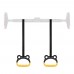 Kids Gymnastic Rings Fitness Swings Hand Rings Boys Girls Pull-ups Bar Rings Children Gym Rings Up to 250KG for Outdoor Indoor