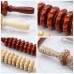 Wood Massager Roller Handheld Massage Trigger Point Muscle Release Roller Stick Massager