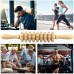 Wood Massager Roller Handheld Massage Trigger Point Muscle Release Roller Stick Massager